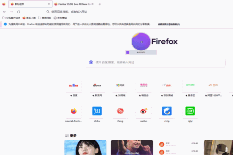 Firefox火狐浏览器windows客户端截图