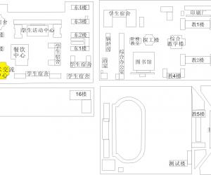 高校导航：中国地质大学（北京）北京校园平面图