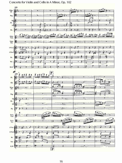 A小调小提琴与大提琴协奏曲, Op.102第三乐章（四）