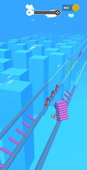 铁路冲浪3D游戏