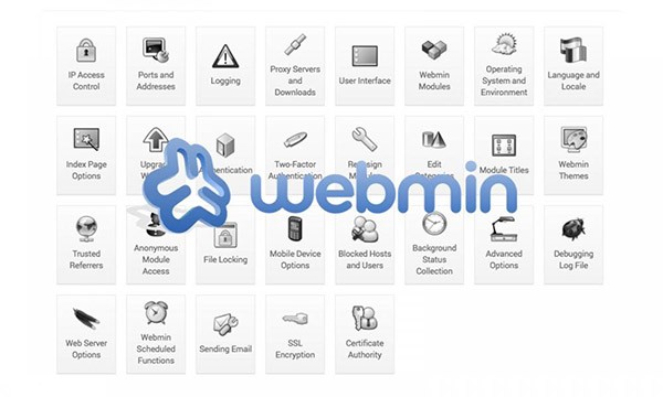 Webmin截图