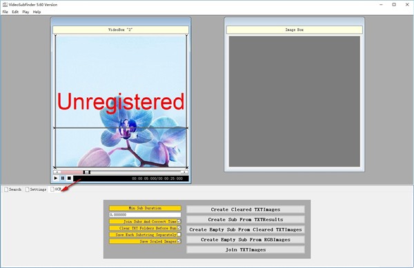 VideoSubFinder截图