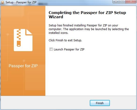 passper for zip截图