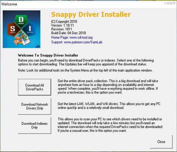 Snappy Driver Installer截图