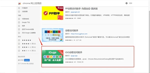 iGG谷歌访问助手截图
