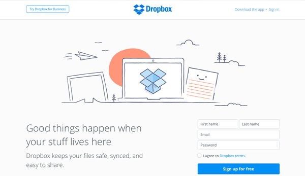 dropbox截图