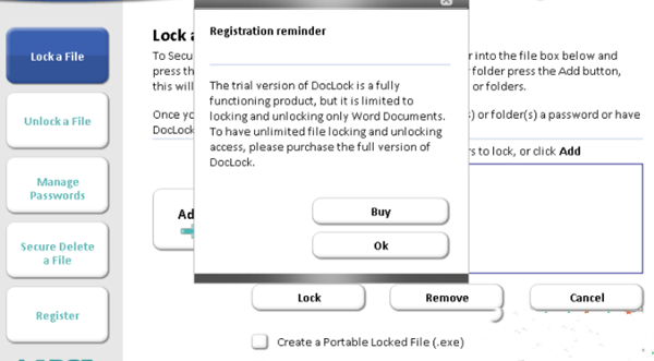 DocLock截图