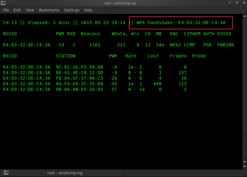 Aircrack-ng截图