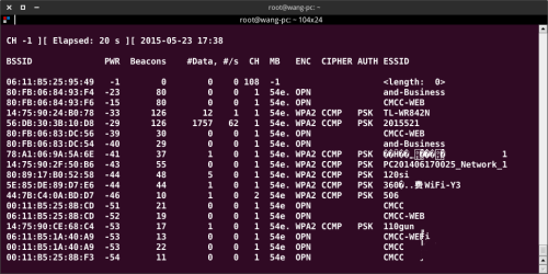 Aircrack-ng截图