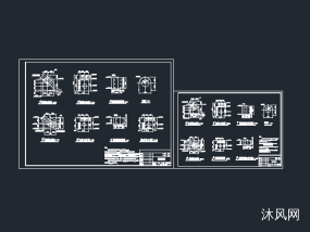 镇墩结构设计图图纸合集的封面图