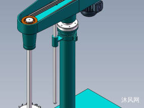 GFJ油漆分散机3D图