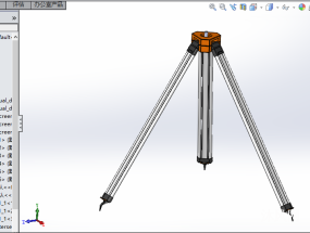 三脚架模型设计