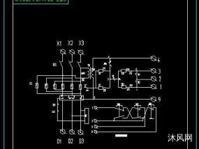 QBZ-80-660（380）N真空可逆电磁开关原理图