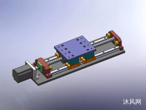丝杆滑台机构