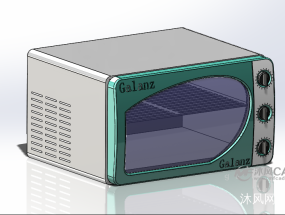 机械结构微波炉设计模型