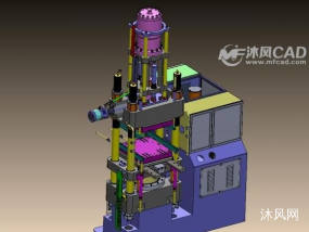 注胶机（SolidWorks模型）