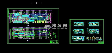 轻卡涂装线 工艺设计图的图纸预览图