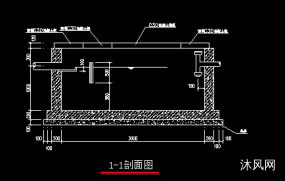 隔油池详细做法大样图