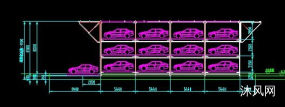 立体停车库图纸合集的封面图