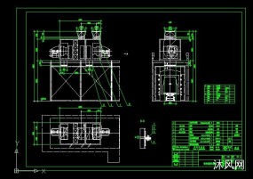 涂装设备强冷送排风装置设计图图纸合集的封面图
