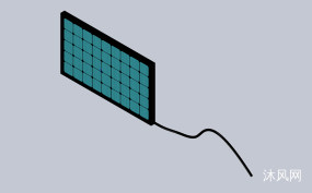 太阳能板3D模型