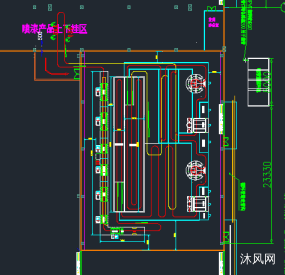 减震器汽车零部件静电喷漆涂装线项目图纸合集的封面图