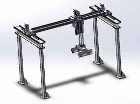 龙门式自动运输抓取机构
