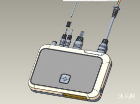 医疗设备睡眠呼吸监控仪设备3d模型文件