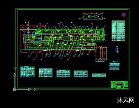 部件阴极电泳涂装公用动力布置图图纸合集的封面图