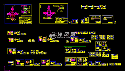 全图的图纸预览图