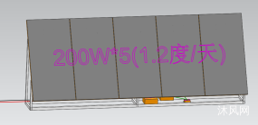 家庭太阳能发电1.2KWH图纸合集的封面图