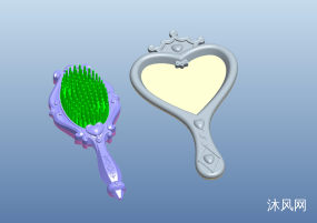 梳子和镜子proe 图纸合集的封面图