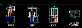 副车架阴极电泳涂装线工艺设备平面图图纸合集的封面图