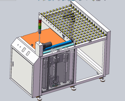 MZ-PCB在线滚轮输送+收板机的图纸预览图