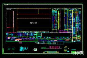 车架涂装线工艺平面图图纸合集的封面图