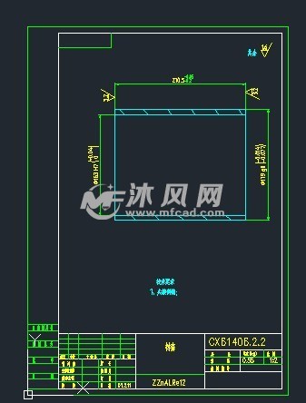 衬套的图纸预览图