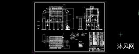 原料新增转运站除尘器(30万风量全套)图纸合集的封面图