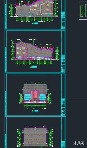 某地大剧院建筑设计图图纸合集的封面图