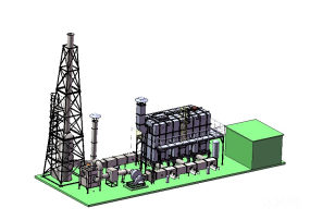 一套化工废气RTO处理系统图纸合集的封面图
