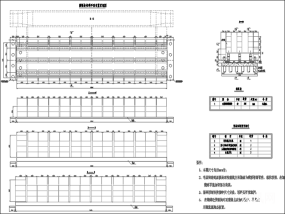 桥梁大型临时结构预制梁场图纸图纸合集的封面图