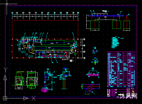 涂装输送系统图图纸合集的封面图