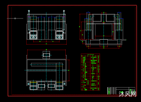 燃油干式喷漆室总图图纸合集的封面图