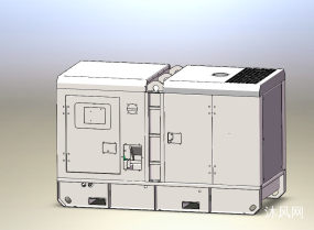 404A-22G1型斜角款柴油发电机组图纸合集的封面图