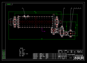 QMJ0930高效节能球磨机详细图纸图纸合集的封面图