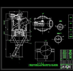热磨机结构设计图图纸合集的封面图