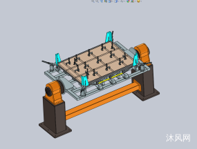 焊接旋转定位机设计模型图纸合集的封面图