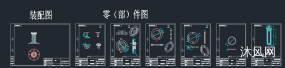 cems烟气采样头工程图图纸合集的封面图