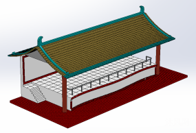 仿古建主席台两种方案图纸合集的封面图