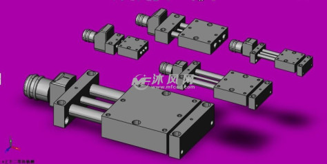 5种21122 - 带位置指示器的长型定位台模型的图纸预览图