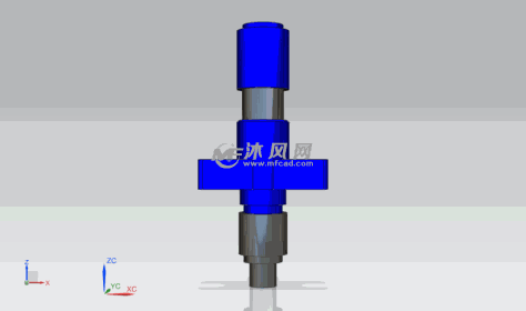 喷油器轴测图的图纸预览图